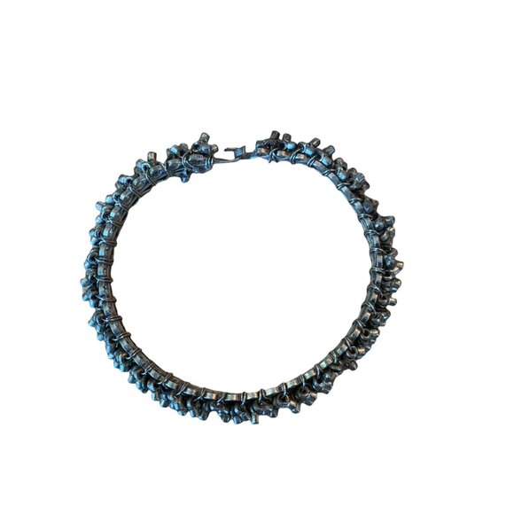 👗 2/$30 👗 Vintage Silverplate Clasp Bracelet with Unique Design - Picture 5 of 5